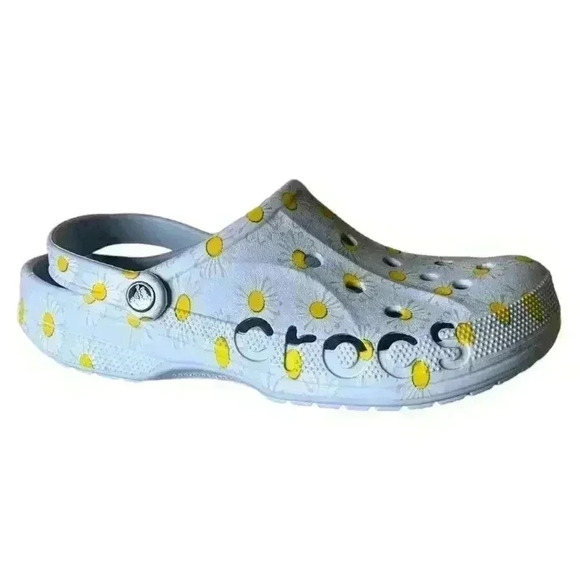 Crocs Baya Printed Clog Sandals Men's Size 12 Shoes NEW - Picture 2 of 10